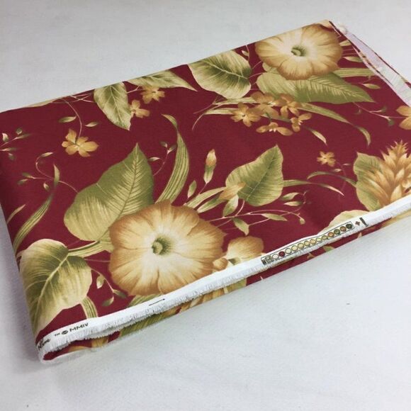Robert Allen Upholstery Fabric Floral Flowers - Picture 1 of 4